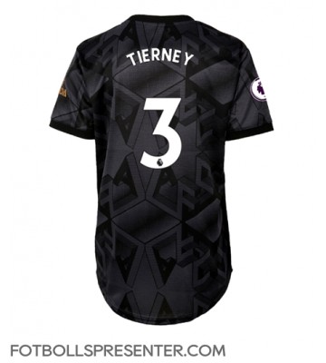 Arsenal Kieran Tierney #3 Borta Matchtröja Dam 2022-23 Kortärmad